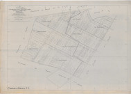 Cernay-lès-Reims (51105). Section Y3 échelle 1/2500, plan remembré pour 1923, plan régulier (papier).