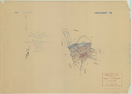 Vincelles (51644). Tableau d'assemblage échelle 1/10000, plan mis à jour pour 01/01/1940, non régulier (papier)
