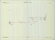 Vaudemange (51599). Section ZK 2 échelle 1/2000, plan remembré pour 1986, plan régulier (calque)