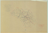Saint-Quentin-le-Verger (51511). Tableau d'assemblage échelle 1/10000, plan mis à jour pour 01/01/1948, non régulier (papier)