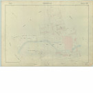 Warmeriville (51660). Section AB échelle 1/1000, plan renouvelé pour 1958, plan régulier (papier armé).