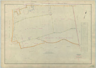 Saint-Memmie (51506). Section ZA échelle 1/2000, plan remembré pour 1967, plan régulier (papier armé)
