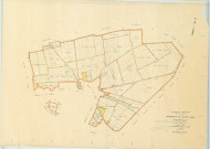 Mourmelon-le-Grand (51388). Tableau d'assemblage échelle 1/5000, plan remembré pour 1965, plan régulier (papier)