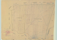 Lhéry (51321). Section A1 échelle 1/1000, plan mis à jour pour 1934, plan non régulier (papier).