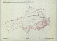 Florent-en-Argonne (51253). Section ZH échelle 1/2000, plan remembré pour 1983, plan régulier (calque)
