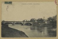 CHÂLONS-EN-CHAMPAGNE. Pont de Marne.
Châlons-sur-MarneL. Coëx.Sans date