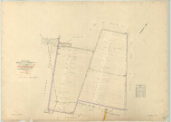 Broussy-le-Grand (51090). Section U3 échelle 1/2000, plan remembré pour 01/01/1957, régulier avant 20/03/1980 (papier)