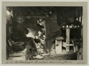 En Champagne. La cuisine dans une ferme, 19 janvier 1916.