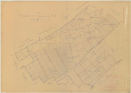 Faux-Vésigneul (51244. Vésigneul-sur-Coole (51615). Section H échelle 1/2500, plan mis à jour pour 1936, plan non régulier (papier)