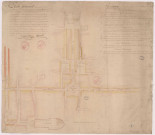 Plan d'une partie de la ville de Reims (aménagement Grand Crédo, Place Royale) (1756), Le Gendre
