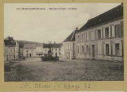 ORBAIS. -1493-Place Jean d'Orbais, la Mairie / E. Mignon, photographe à Nangis.