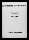Saint-Lumier-en-Champagne. Naissances 1843-1863