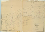 Saint-Martin-sur-le-Pré (51504). Tableau d'assemblage 1 échelle 1/5000, plan remembré pour 1956, plan régulier (papier)