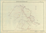 Saint-Jean-devant-Possesse (51489). Section ZC échelle 1/2000, plan remembré pour 1975 (extension sur Possesse section ZO), plan régulier (papier armé)
