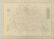 Bisseuil (Aÿ-Champagne 51030). Section ZA 2 échelle 1/2000, plan remembré pour 1961, plan régulier (papier armé).