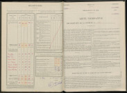 Lisse-en-Champagne. Dénombrement de la population 1946