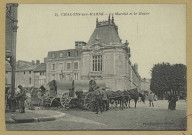 CHÂLONS-EN-CHAMPAGNE. 27- Le Marché et le Musée.
ParisPhototypie Baudinière.Sans date