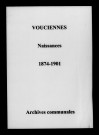 Vouciennes. Naissances 1874-1901