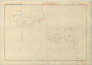 Sainte-Menehould (51507). Section XA échelle 1/500, plan remembré pour 1960, plan régulier (papier armé)
