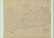 Chaumuzy (51140). Section E5 échelle 1/1000, plan mis à jour pour 1944, plan non régulier (papier).