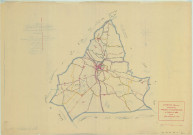 Orbais-l'Abbaye (51416). Tableau d'assemblage échelle 1/10000, plan mis à jour pour 01/01/1936, non régulier (papier)