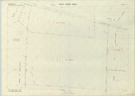 Saint-Pierre (51509). Section ZI échelle 1/2000, plan remembré pour 1971 (extension sur Villers-le-Château section ZK), plan régulier (papier armé)
