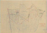Saint-Mard-sur-le-Mont (51500). Section B2 échelle 1/2000, plan mis à jour pour 1953 (section B 2e partie), plan non régulier (papier)