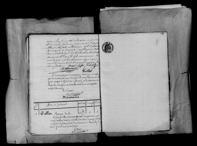 Cuperly. Naissances 1899