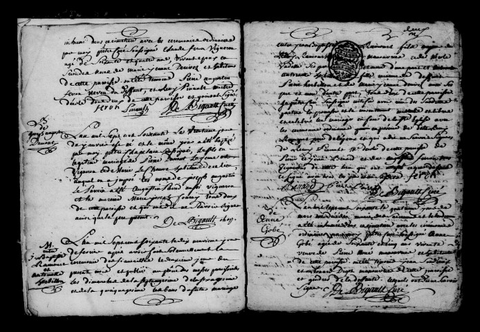 Boursault. Baptêmes, mariages, sépultures 1760-1792