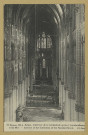 REIMS. 75. Guerre 1914. intérieur de la Cathédrale après le bombardement. Interior of the Cathedral of the Bombardment / L'H, Paris.