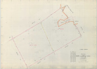 Bussy-le-Château (51097). Section ZE échelle 1/2000, plan remembré pour 1969, plan régulier (papier armé)