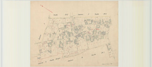 Cheppes-la-Prairie (51148). Section F4 échelle 1/1250, plan mis à jour pour 1952 (section F4 2e partie), plan non régulier (papier)