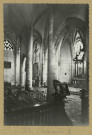 CHEMINON. L'Église, XVIe s. Monument historique, Le transept / H. Knech, photographe à Saint-Dizier.