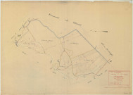 Brugny-Vaudancourt (51093). Section A3 échelle 1/2500, plan mis à jour pour 01/01/1934, non régulier (papier)