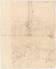 Plan du village et terroir de Mutigny seigneurie appartenant à Mesdames Abbesses et Religieuses de l'abbaye Royale de St Pierre d'Avenay dudit Mutigny, 1780. Plan général .