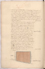 Plan du canton le Tomizet sur le terroir de Pomacle (vers 1783), Villain
