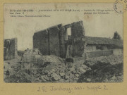 JONCHERY-SUR-SUIPPE. La Guerre 1914-15. Jonchery-sur-Suippes. Les Ruines du Village après le passage des Allemands.
Mourmelon-le-GrandÉdition Chenu.[vers 1915]