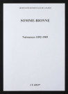 Somme-Bionne. Naissances 1892-1909