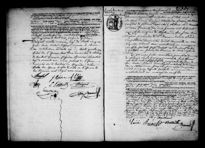 Châlons-sur-Marne. Mariages 1844