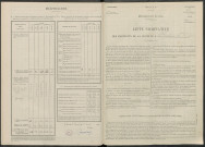 Baslieux-lès-Fismes. Dénombrement de la population 1946