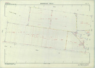Berméricourt (51051). Section ZE échelle 1/2000, plan remembré pour 1976, plan régulier (papier armé).