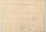 Broussy-le-Petit (51091). Section X1 échelle 1/2000, plan renouvelé pour 01/01/1957, régulier avant 20/03/1980 (papier)