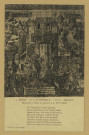 REIMS. 3. La Cathédrale - Trésor - Tapisserie - Rencontre d'Anne et Joachim à la Porte Dorée Par l'Ange fut consolé Joachim, Ayant promesse que la Vierge sacrée Issroit de luy ; lors vint, le chef enclin, Rencontrer Anne à la Porte Dorée. Et adonc fust de la dame honorée Fait sans macule digne conception, Ainsi que estait de Dieu, préordonnée Pour aux humains donner rédemption.
ReimsF. Rothier, phot-édit. (51 - Reimsphototypie J. Bienaimé).Sans date