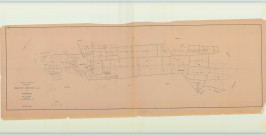 Moncetz-Longevas (51372). Tableau d'assemblage 2 échelle 1/5000, plan remembré pour 1965, plan régulier (papier)