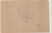 Dompremy (51215). Tableau d'assemblage échelle 1/10000, plan révisé pour 1931, plan non régulier (papier)