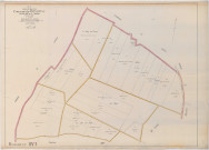 Romigny (51466). Section U1 2 échelle 1/2000, plan remembré pour 1927, plan régulier (papier).