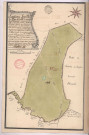 Plan détaillé du terroir de Chamery : 7ème feuille (1776)