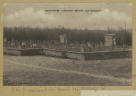 MINAUCOURT-LE-MESNIL-LÈS-HURLUS. Cimetière National. Les Ossuaires.
Édition Varoquier.[vers 1937]