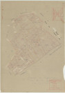 Cheppes-la-Prairie (51148). Section D1 échelle 1/2500, plan mis à jour pour 1952, plan non régulier (papier)