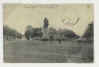 REIMS. 99. Statue du Maréchal Drouet, Comte d'Erlon Boulevard Gerbert - boulevard Victor-Hugo.
ParisE. Le Deley, imp.-éd.Sans date